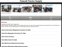 Tablet Screenshot of m.fawcett.cc